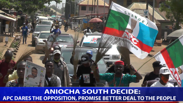 Aniocha South Decide: APC set to tackle the Opposition, promise better deals to the people