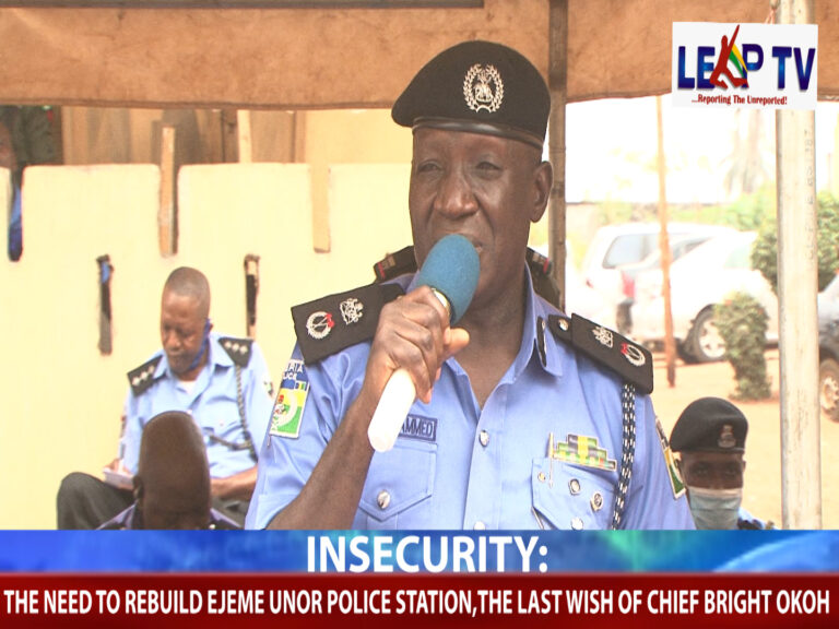 Insecurity: The urgent need to rebuid Ejeme Unor Police Station