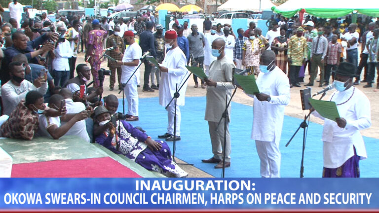 Swearing-in: Governor Okowa harps on peace and security