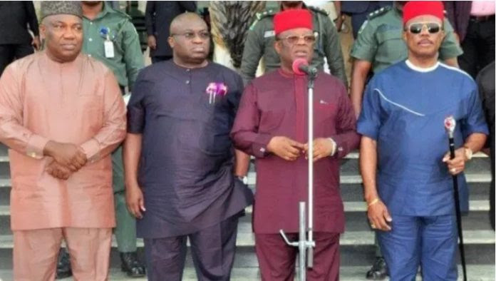 SOUTH EAST GOVERNORS LAUNCH REGIONAL SECURITY OUTFIT CODENAMED EBUBEAGU,BANS OPEN GRAZING