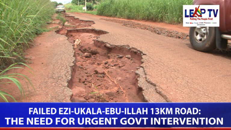 The people of Ezi, Ukala Kingdom and Ebu in Delta State have called on the state government to as a matter of urgency, come to their aides by fixing the failed thirteen kilometer stretch of road from Olona in Aniocha North to Illah in Oshimili North that have become a death trap.
