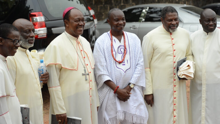 The memorial service and celebration in honour of late Catechist Paul (Ogbungwongwo) and Ezinne Regina (Adankwo) AKAMAGWUNA has been held by the children at Ubulu Unor.