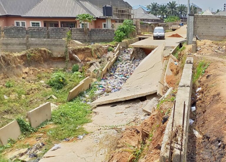 COLLAPSED ASABA DRAIN SYSTEM: RESIDENTS RAISE ALARM OVER THREAT