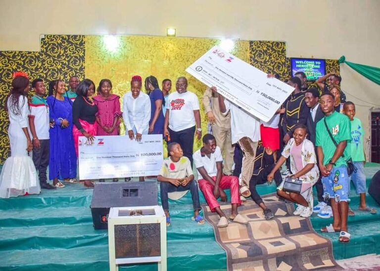 TALENT DEVT: ENGR ELVIS PETERS UTO EMPOWERS YOUNG PEOPLE WITH THOUSANDS OF NAIRA IN HIS ANNUAL TALENT HUNT COMPETITION IN DELTA