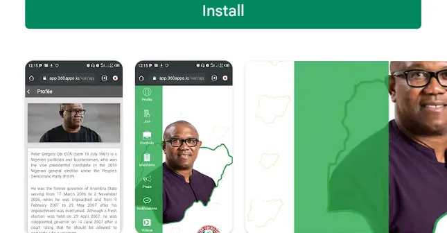 Obi campaign goes digital with “Peter Obi Nation” mobile app