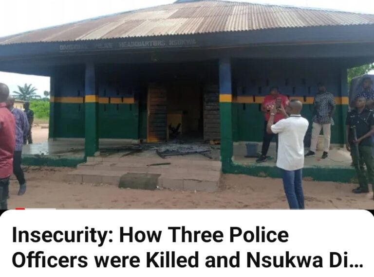 The burning down of Nsukwa Divisional Police Headquarters in Aniocha South local government area of Aniocha South, by unknown gunmen will continue to live a soured taste in the mouths of the people.