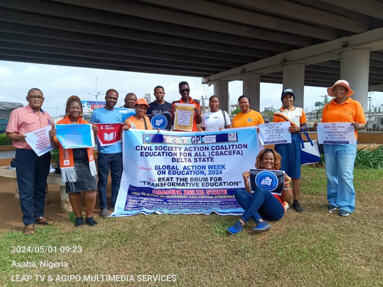 Global Action Week On Education: NGO urges Delta Govt to show more commitment towards achieving SDGs
