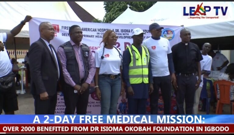 Free Medical Mission: Over 2000 indigents, elderly, less privileged and the needy benefits from Dr Isioma Okobah Foundation in Igbodo and environs
